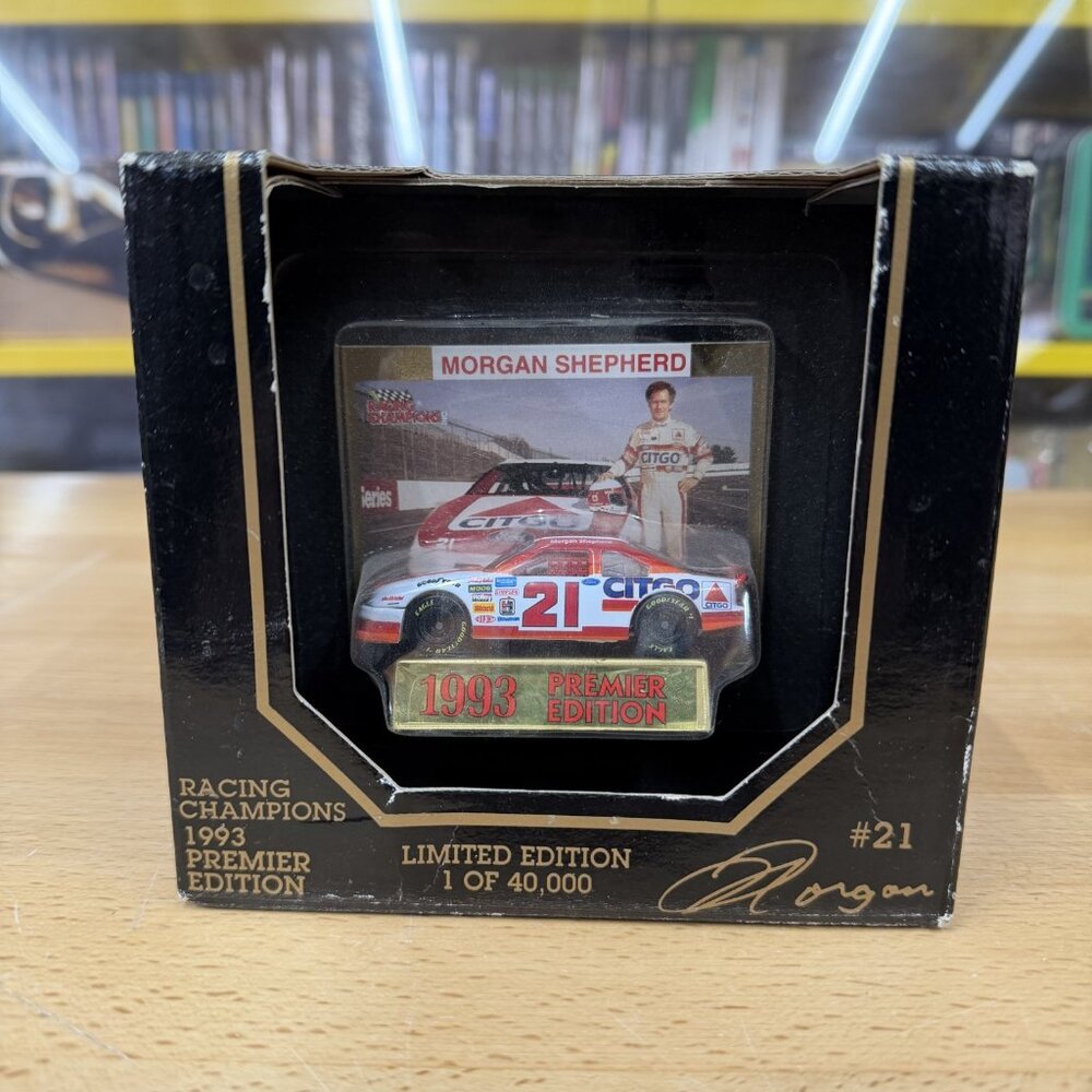 Racing Champions 1993 Premier Edition #21 Morgan Shepherd 1:64 Scale